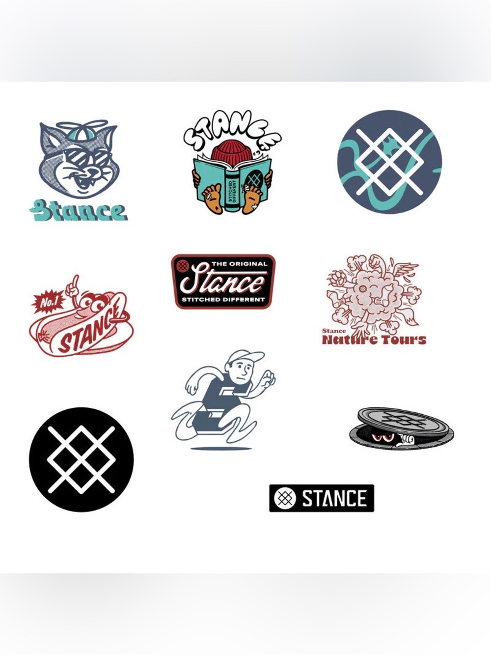 STANCE STICKER PACK